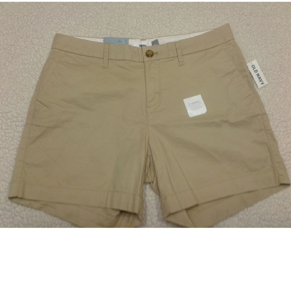 Old Navy favorite 7"perfect shorts beige 4